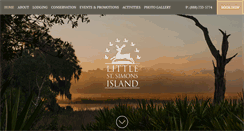 Desktop Screenshot of littlestsimonsisland.com