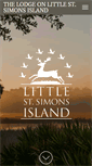 Mobile Screenshot of littlestsimonsisland.com